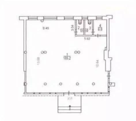 Торговая площадь в Москва бул. Яна Райниса, 2К1 (200 м) - Фото 1