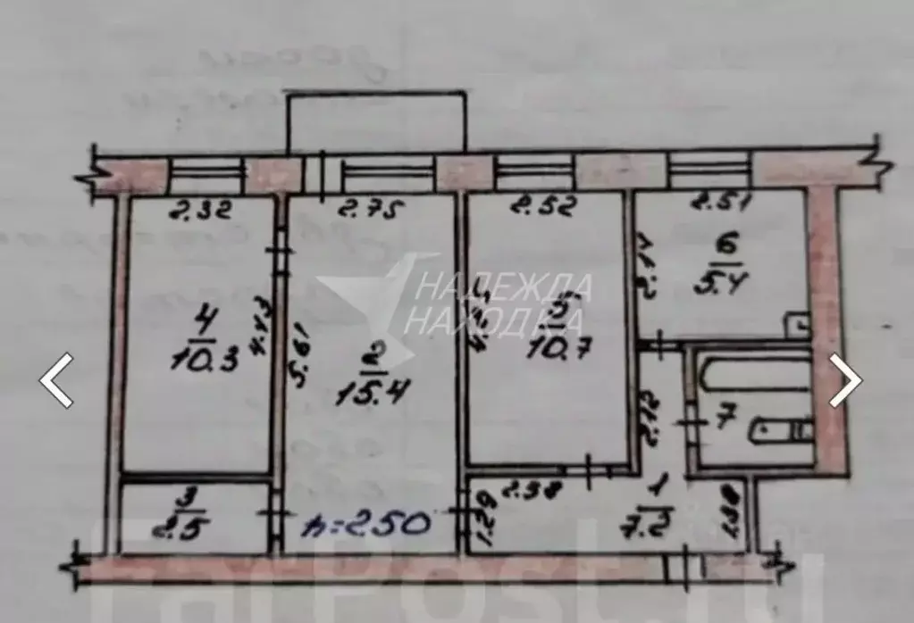 3-к кв. Приморский край, Фокино ул. Тихонова, 2 (54.5 м) - Фото 2