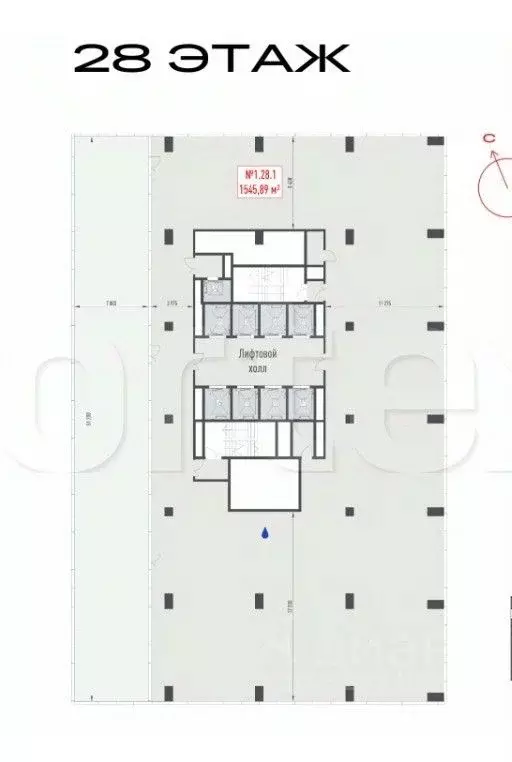 Офис в Москва Рябиновая ул., 44 (1546 м) - Фото 1