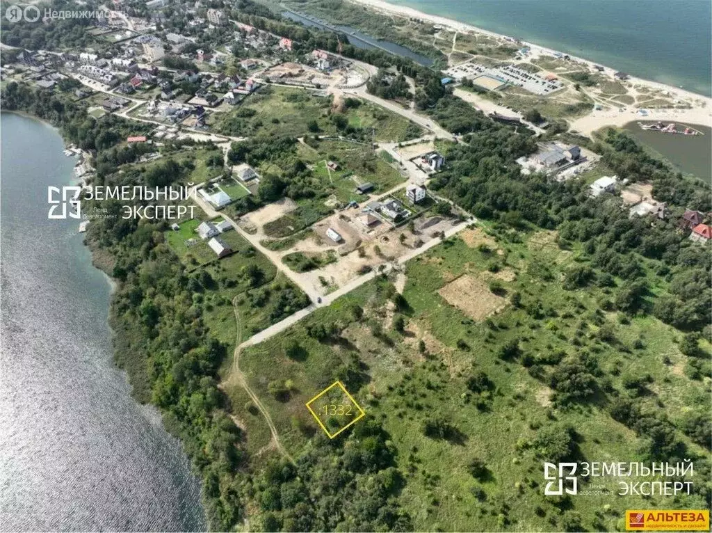 Участок в посёлок городского типа Янтарный, Облепиховая улица, 5 (5.6 ... - Фото 2