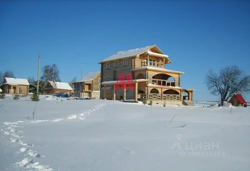 Коттедж в Ивановская область, Юрьевецкий район, Михайловское с/пос, с. ... - Фото 2
