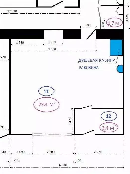 Помещение свободного назначения в Москва Дубининская ул., 65К1 (29 м) - Фото 1