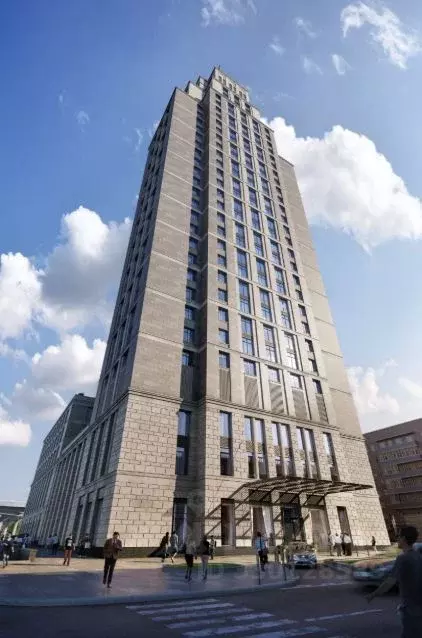 Студия Москва Ленинградский просп., 34А (26.1 м) - Фото 2