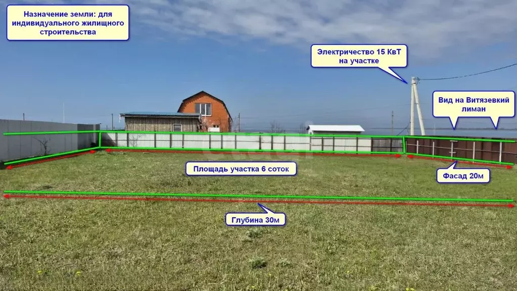 Участок в Краснодарский край, Анапа муниципальный округ, Песчаный хут. ... - Фото 1