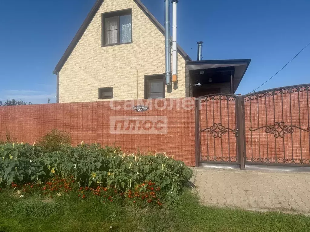 Дом в Липецкая область, Хлевенский район, Малининский сельсовет, д. ... - Фото 1