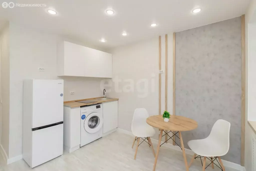 Квартира-студия: Тюмень, Ставропольская улица, 1В (17.4 м) - Фото 1