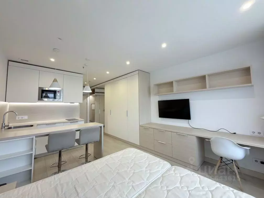 Студия Москва просп. Андропова, 10 (27.0 м) - Фото 1