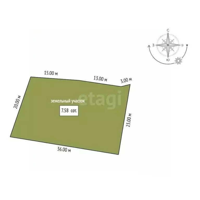 Участок в Амурская область, Благовещенск Преображенское СТ,  (7.58 ... - Фото 2