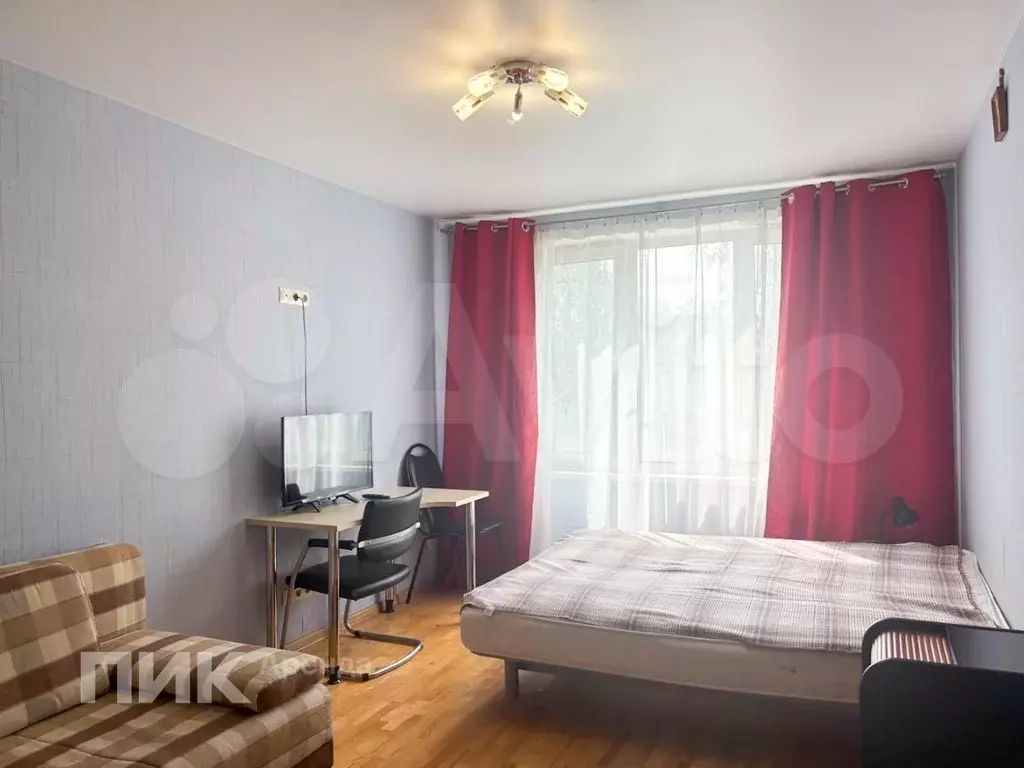 1-к. квартира, 33 м, 8/9 эт. - Фото 1