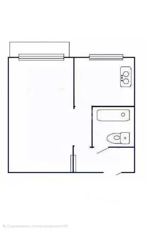1-к кв. Московская область, Воскресенск ул. Зелинского, 5 (31.7 м) - Фото 2