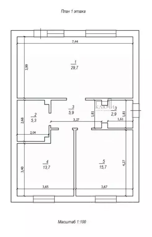 Дом в Челябинская область, Магнитогорск ул. Мирная, 63 (74 м) - Фото 2