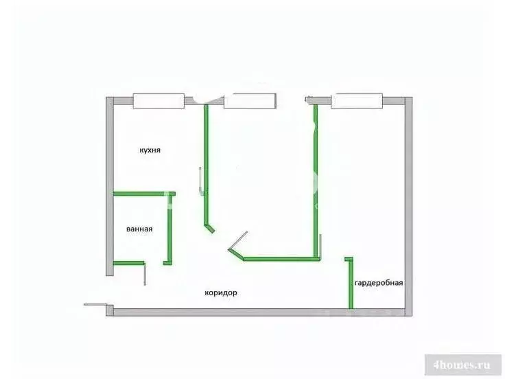 2-к кв. Костромская область, Кострома Черноречье мкр, 28 (42.0 м) - Фото 1
