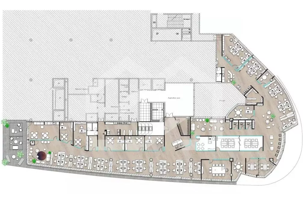 Офис в Москва 1-я Тверская-Ямская ул., 21 (1250 м) - Фото 2