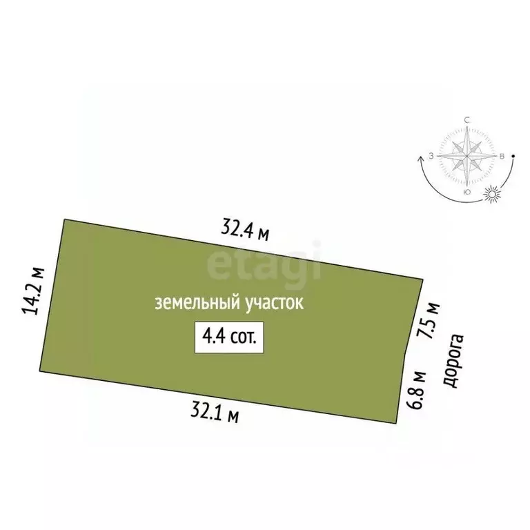 Участок в Башкортостан, Бирск Пролетарская ул. (4.39 сот.) - Фото 2