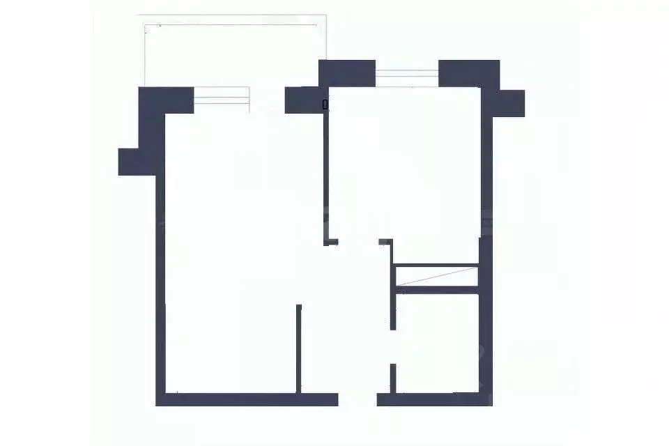 1-к кв. Татарстан, Казань ул. Наиля Юсупова, 7 (36.9 м) - Фото 2