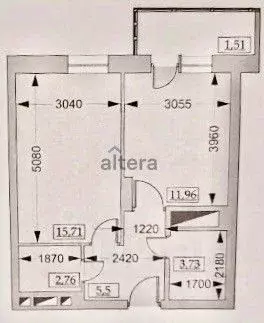 1-к кв. Татарстан, Лаишевский район, Столбищенское с/пос, с. Усады ул. ... - Фото 2