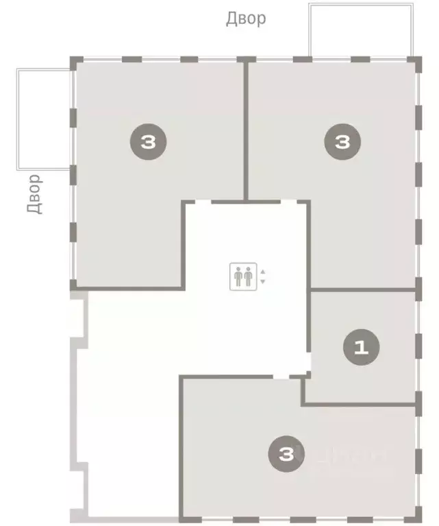 3-к кв. Свердловская область, Екатеринбург ул. Гастелло, 14 (126.94 м) - Фото 2