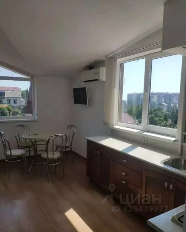 1-к кв. Краснодарский край, Сочи Мамайка мкр, ул. Волжская, 29/1 (42.0 ... - Фото 1