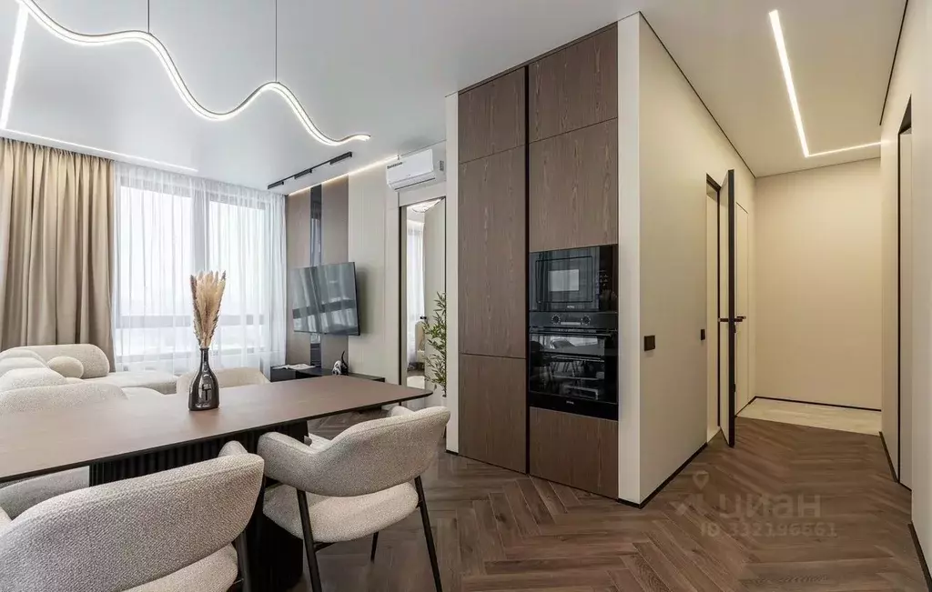 3-к кв. Татарстан, Казань ул. Алексея Козина, 4 (65.0 м) - Фото 2