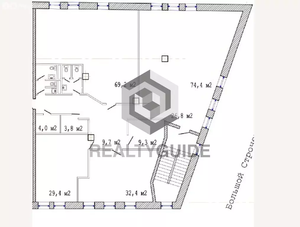 Офис (286.9 м) - Фото 1