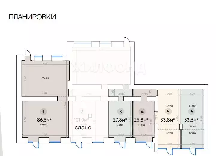 Помещение свободного назначения в Москва Денежный пер., 30 (26 м) - Фото 0