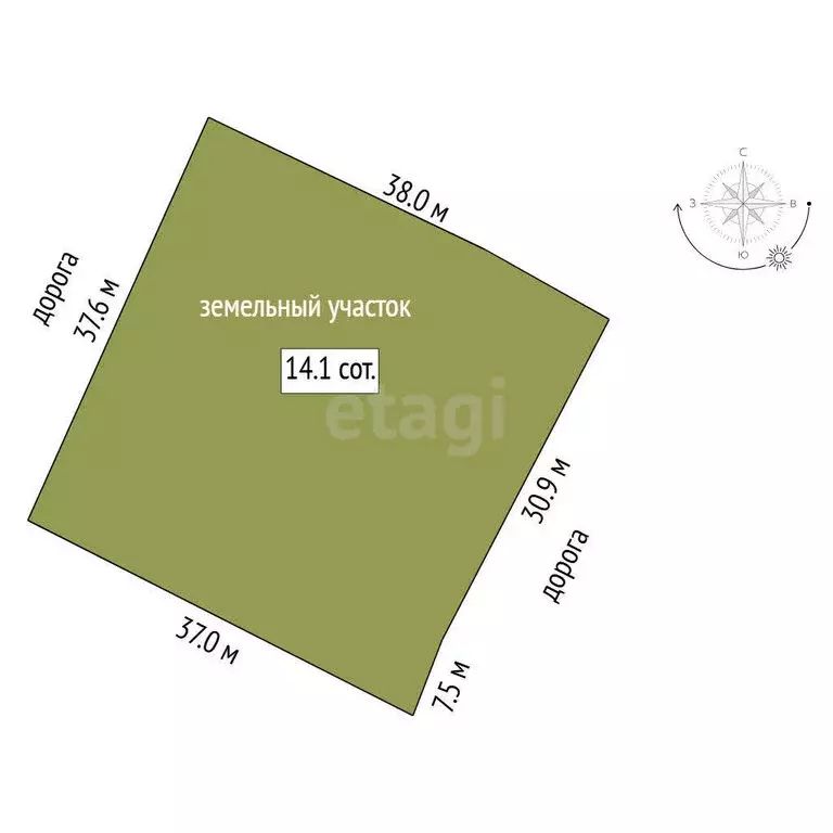 Дом в Тюменская область, село Ярково (93.7 м) - Фото 0
