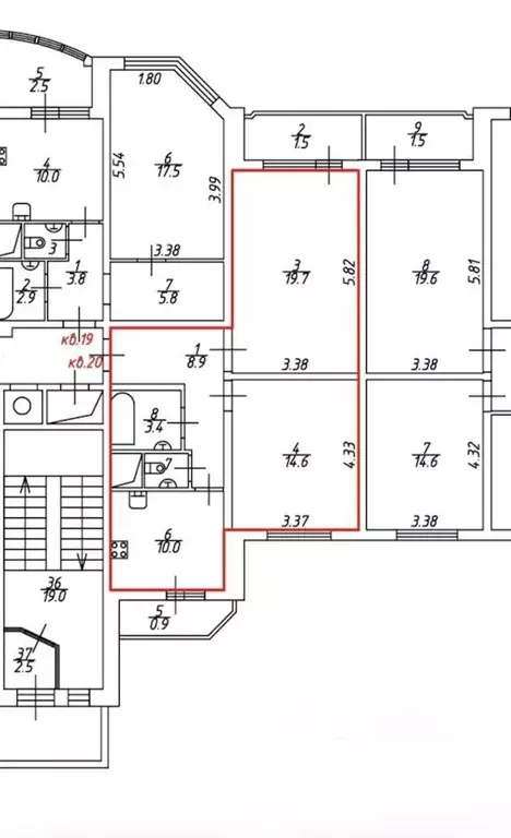 2-к кв. Московская область, Люберцы ул. Преображенская, 9 (57.8 м) - Фото 2