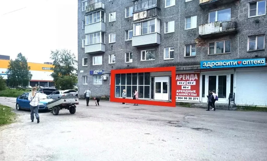 Помещение свободного назначения в Карелия, Сегежа бул. Советов, 1 (81 ... - Фото 2