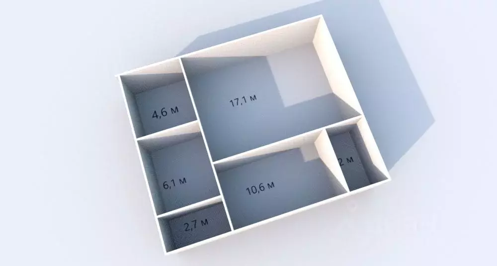 1-к кв. Татарстан, Казань Горки-3 мкр, ул. Дубравная, 14А (43.3 м) - Фото 1