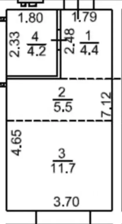 Студия Томская область, Томский район, д. Кисловка, Левобережный мкр ... - Фото 2