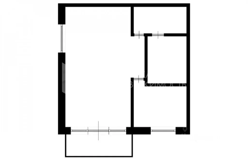 1-к кв. Тюменская область, Тюмень ул. Энергетиков, 56 (32.0 м) - Фото 2