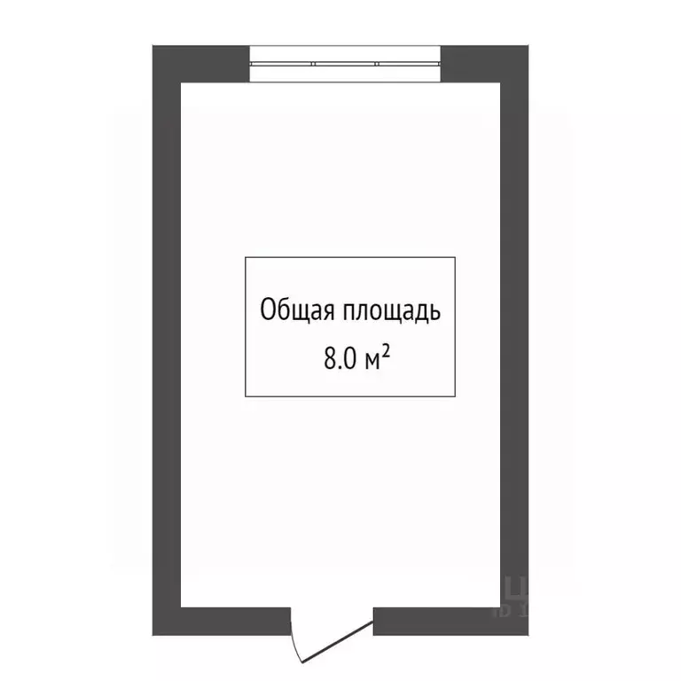 Студия Томская область, Томск ул. Усова, 21/3 (10.0 м) - Фото 2