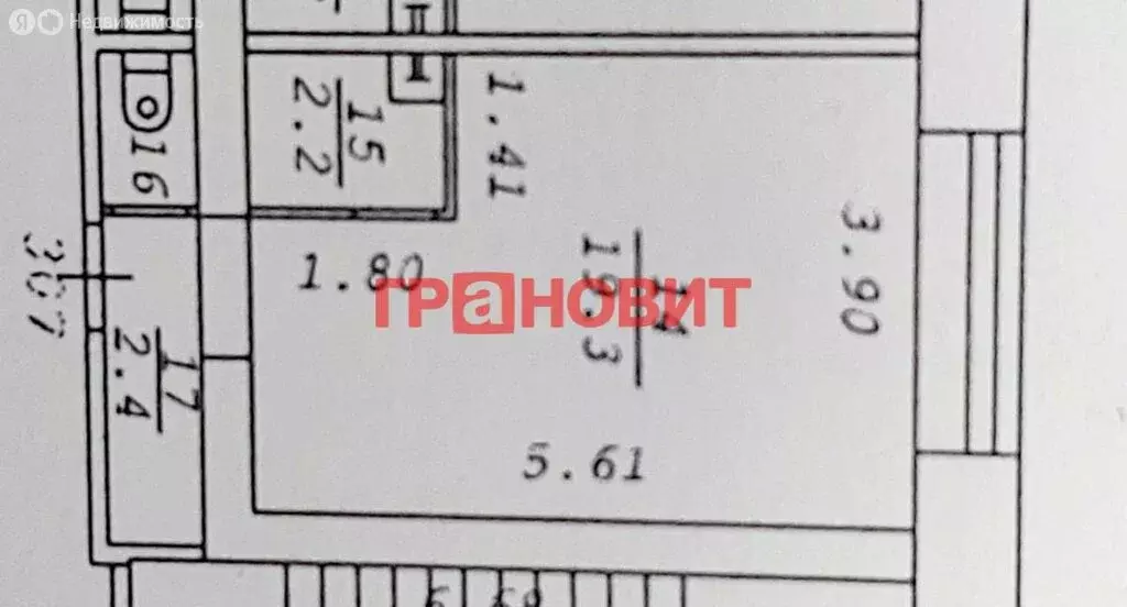 Квартира-студия: Новосибирск, улица Богдана Хмельницкого, 96/3 (25 м) - Фото 0