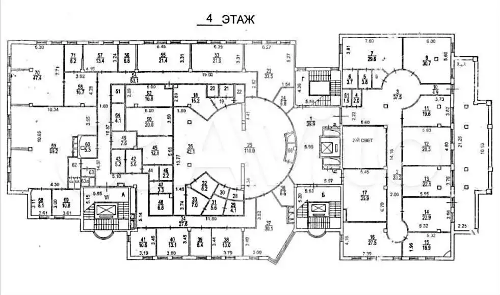 Продажа офиса, 1422 м Комсомольская метро - Фото 0