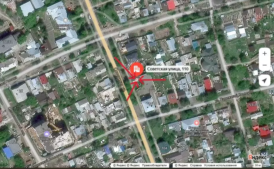 Участок в Оренбургская область, Оренбург Советская ул., 110 (3.61 ... - Фото 0