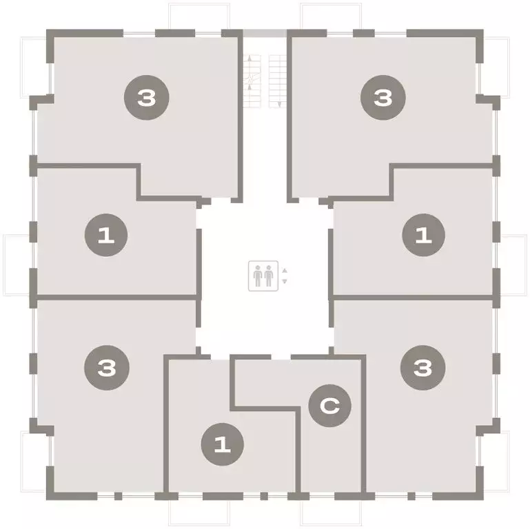 Квартира-студия: городской посёлок Новоселье, ЖК Брусника (32.95 м) - Фото 2