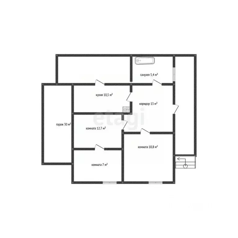 Дом в Адыгея, Майкоп Апшеронская ул. (167 м) - Фото 2