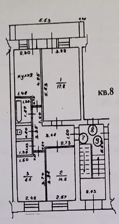3-к кв. Свердловская область, Нижний Тагил Керченская ул., 4 (60.0 м) - Фото 1