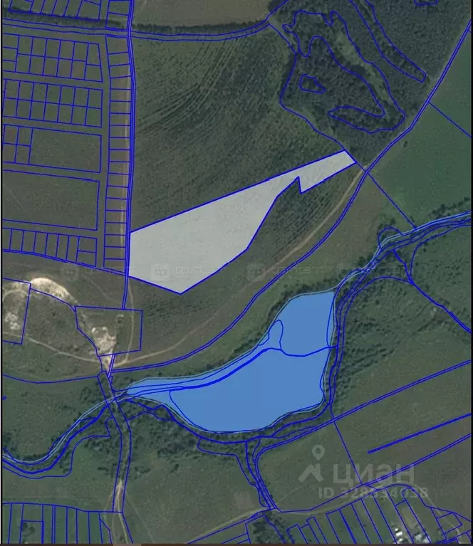 Участок в Татарстан, Зеленодольский район, Большекургузинское с/пос, ... - Фото 1