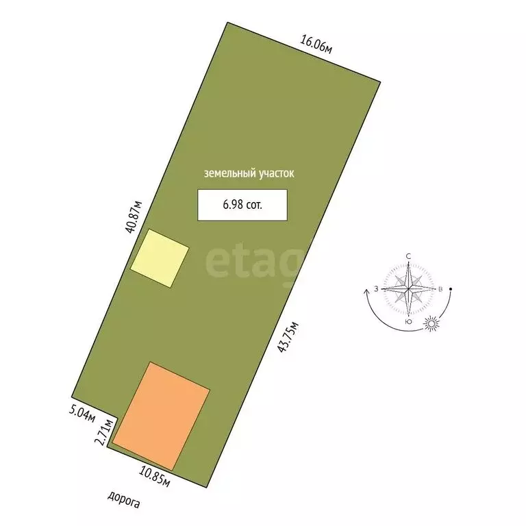 Дом в Тобольск, 1-й Береговой переулок (43.2 м) - Фото 1