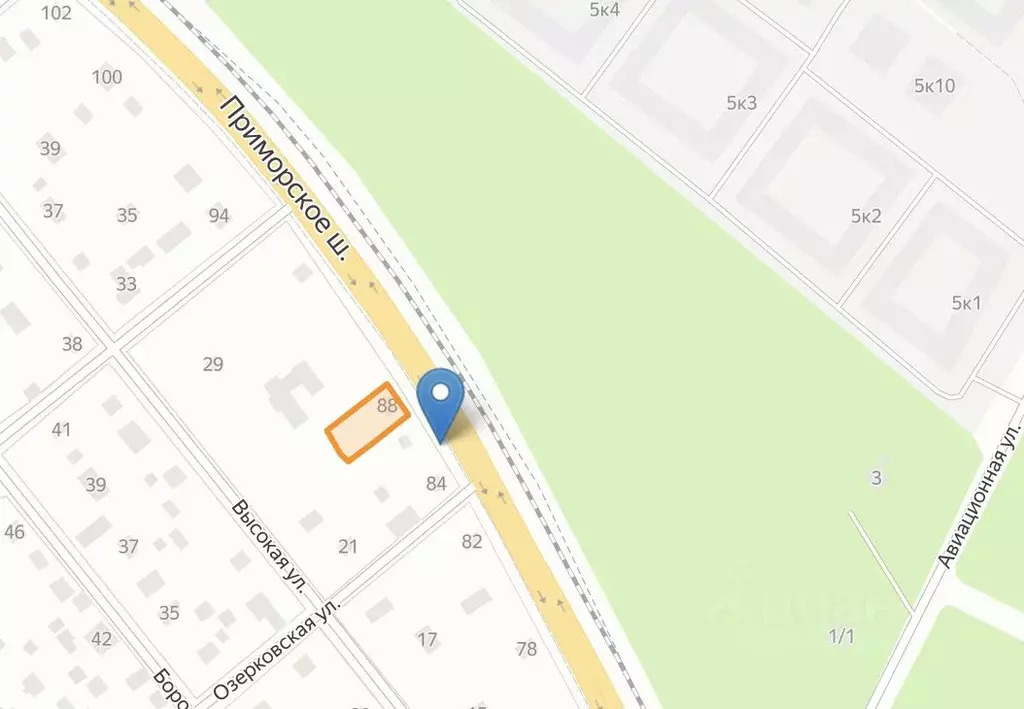 Дом в Санкт-Петербург пос. Лисий Нос, Приморское ш., 88 (74 м) - Фото 1