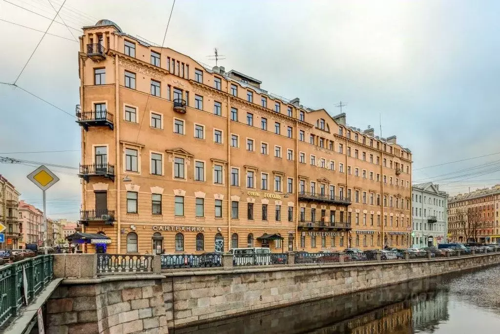 Комната Санкт-Петербург наб. Канала Грибоедова, 69 (10.0 м) - Фото 1