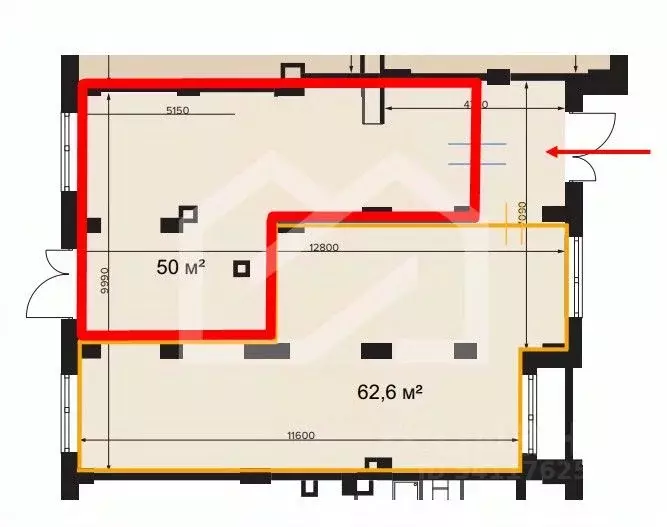 Помещение свободного назначения в Московская область, Люберцы ул. ... - Фото 2