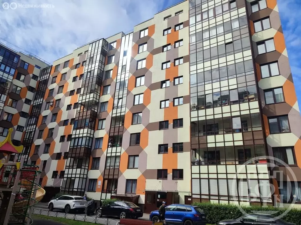 Квартира-студия: Кудрово, Центральная улица, 54к2 (25 м) - Фото 0