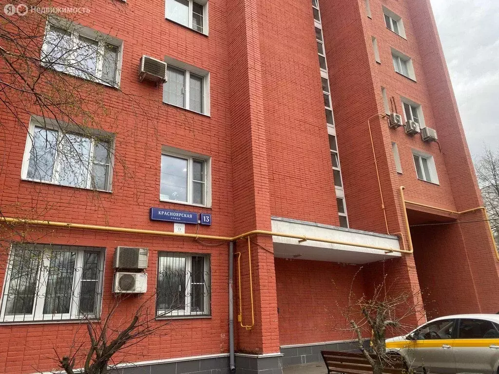 2-комнатная квартира: Москва, Красноярская улица, 13 (45.1 м) - Фото 1