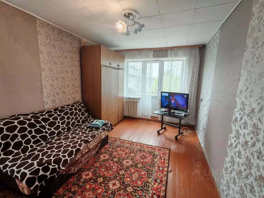 1-к кв. Хакасия, Абакан ул. Чертыгашева, 44 (32.0 м) - Фото 0