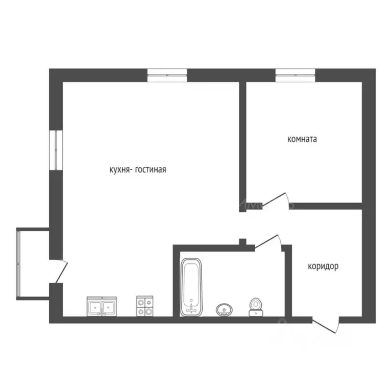 2-к кв. Тюменская область, Тюмень ул. Московский Тракт, 85к1 (54.5 м) - Фото 2