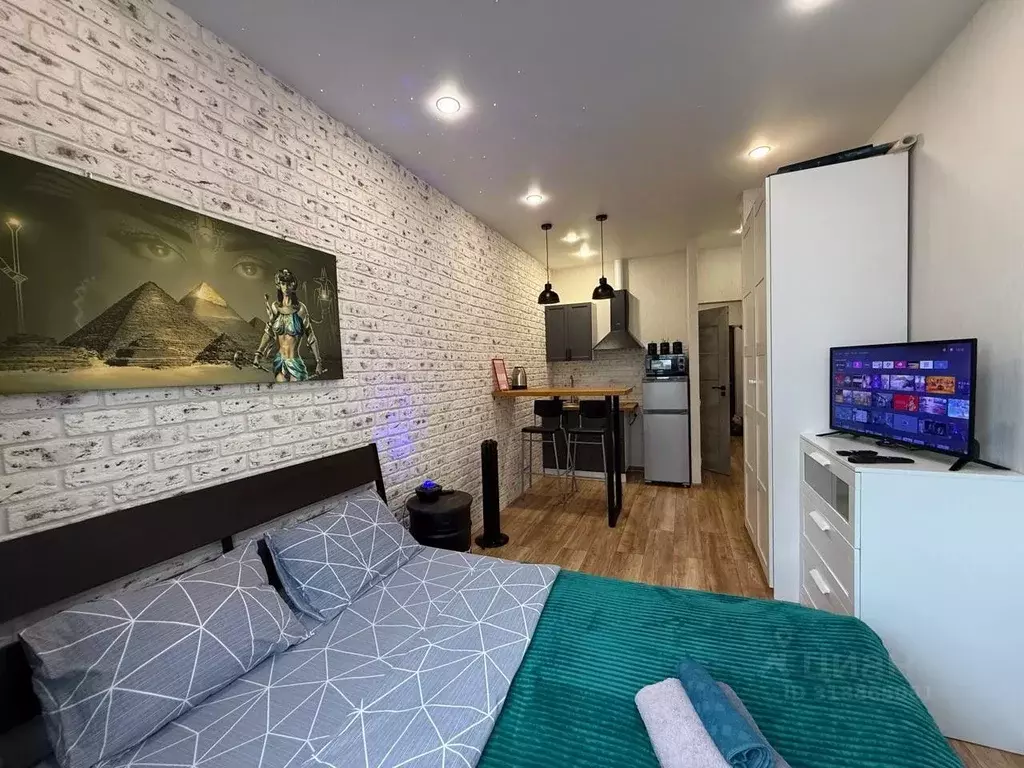 Студия Московская область, Люберцы ул. Юности, 13к1 (27.0 м) - Фото 1