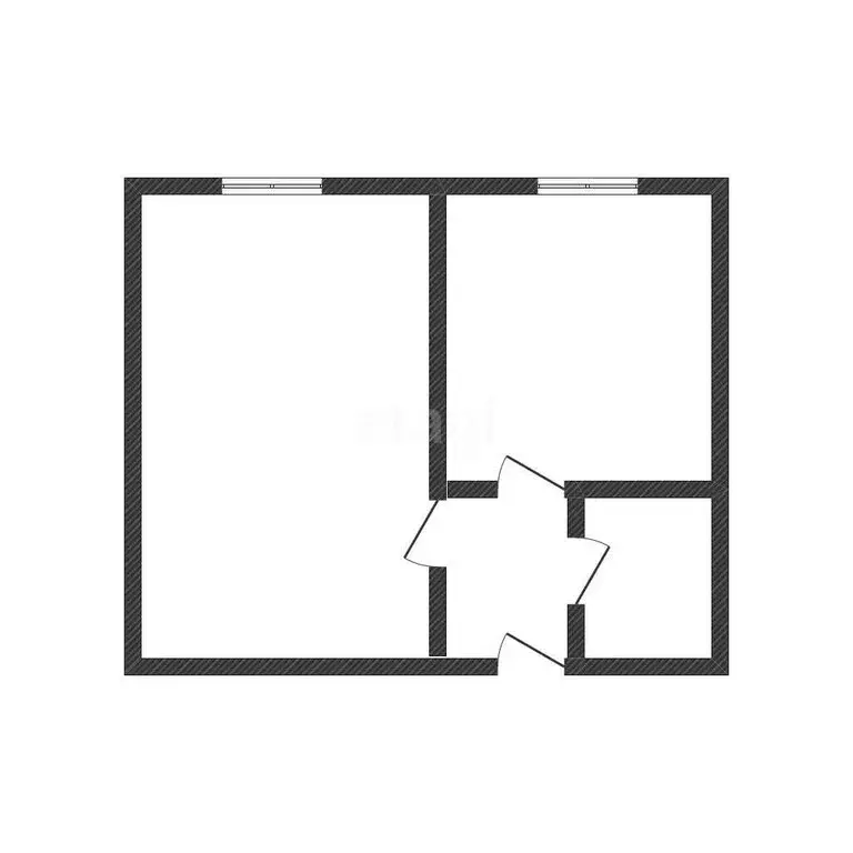 1-комнатная квартира: аул Новая Адыгея, Береговая улица, 1к9 (28.3 м) - Фото 0