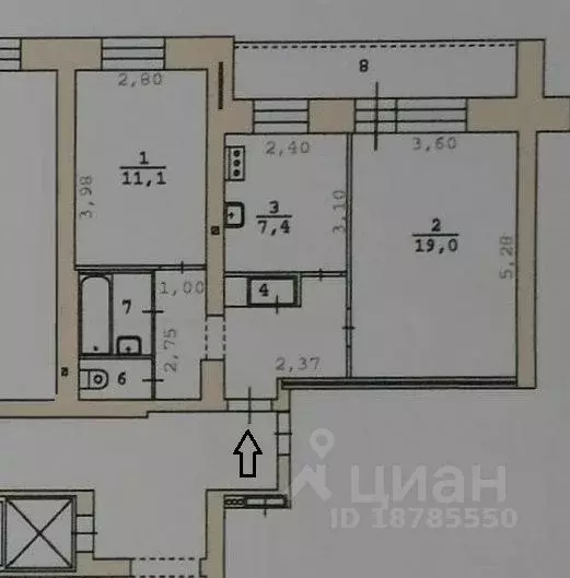 2-к кв. Свердловская область, Екатеринбург ул. Бахчиванджи, 10 (49.8 ... - Фото 1